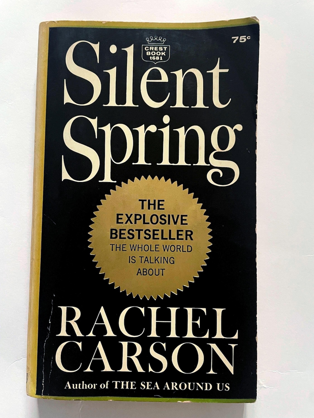 Silent Spring Rachel Carson Chart.pdf Silent Spring by Rachel Carson | 1st Crest Ed., 1st Printing | Crest ...