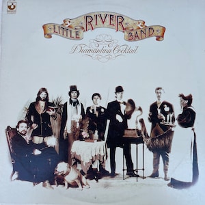 Pop Rock LP: Diamantina Cocktail by Little River Band, Harvest SW-11645, 1977