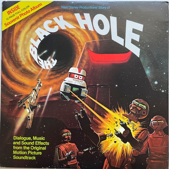 Vintage Disney LP: Black Hole, Photo Album, Gatefold, Disneyland