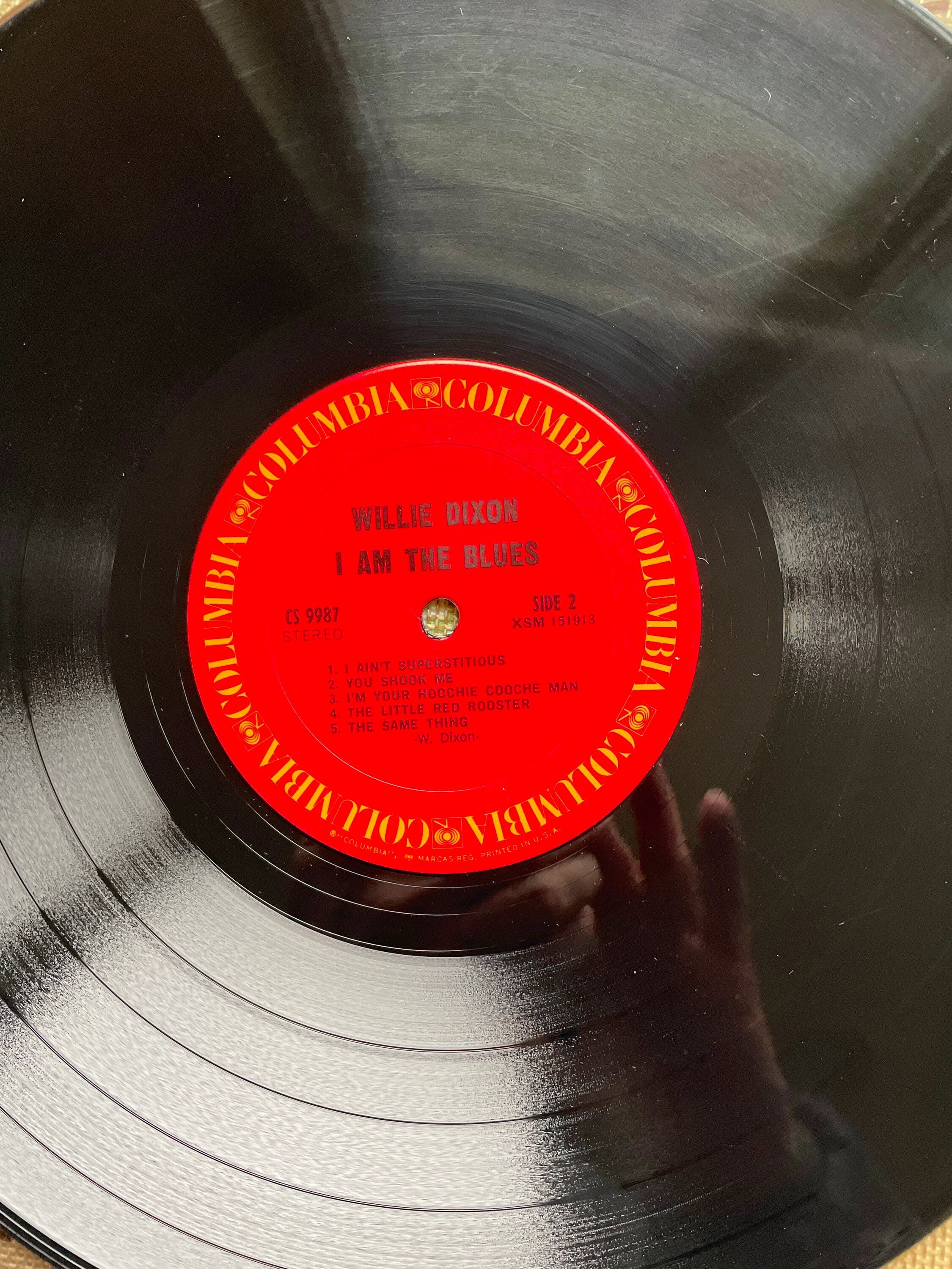 Vintage Blues LP: I Am the Blues by Willie Dixon, Columbia