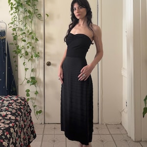 1940s Black Evening Gown - Etsy