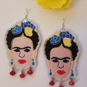 Art Feminist Earrings-/ Art / Earrings / Feminist Icon / Gift / Women
