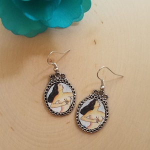 La Sirena Loteria Earrings-/ Mexican / Birthday / Summer / Gift / Womens Earring