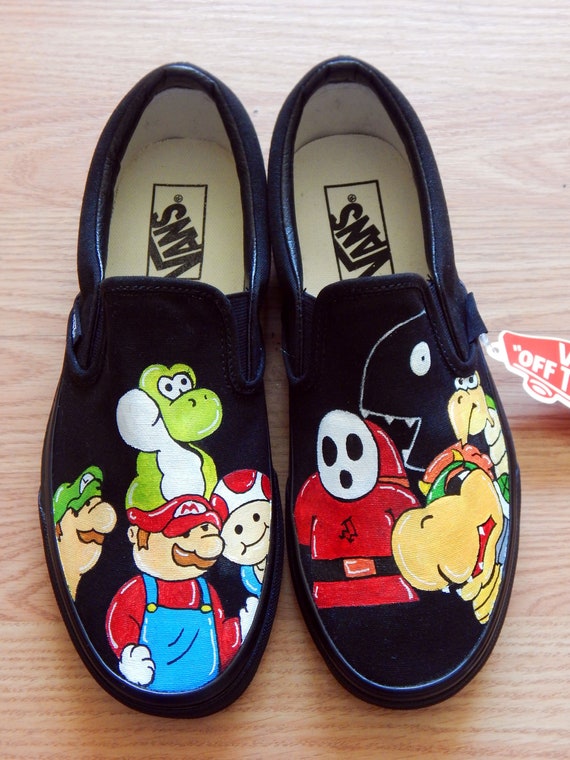 super mario vans