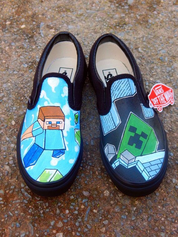 creeper shoes minecraft