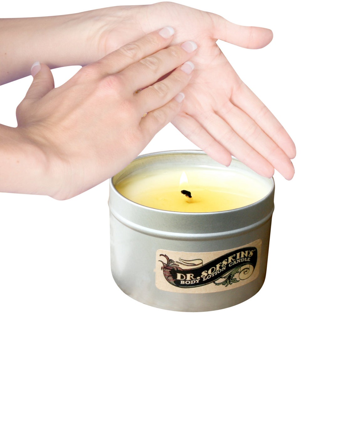Large Body Lotion Candle in Your Choice of Scents Etsy