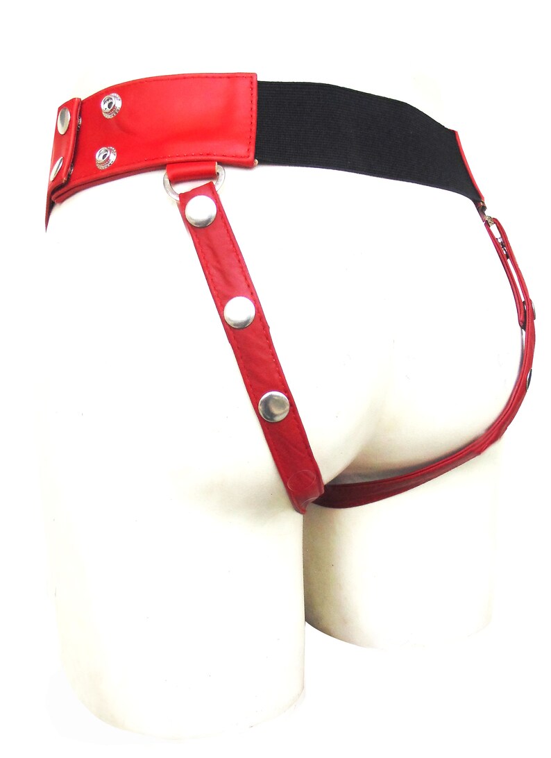 Leather Jockstrap With Seven Snaps custom Made to Order Etsy