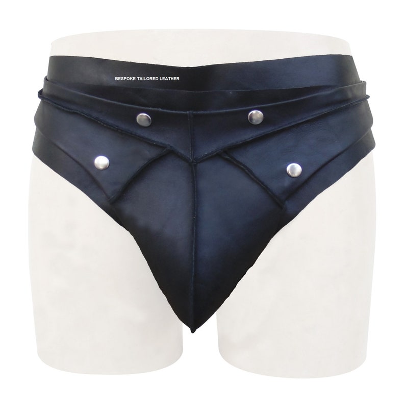 Bespoke Tailored Men's Leather BRIEFS in Gladiator in Etsy