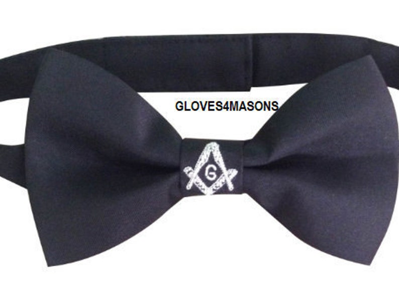 masonic self tie bow tie