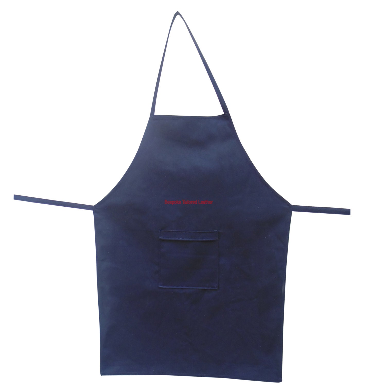Bespoke Tailored Heavy Duty Drill Fabric Apron With One Pocket Etsy UK