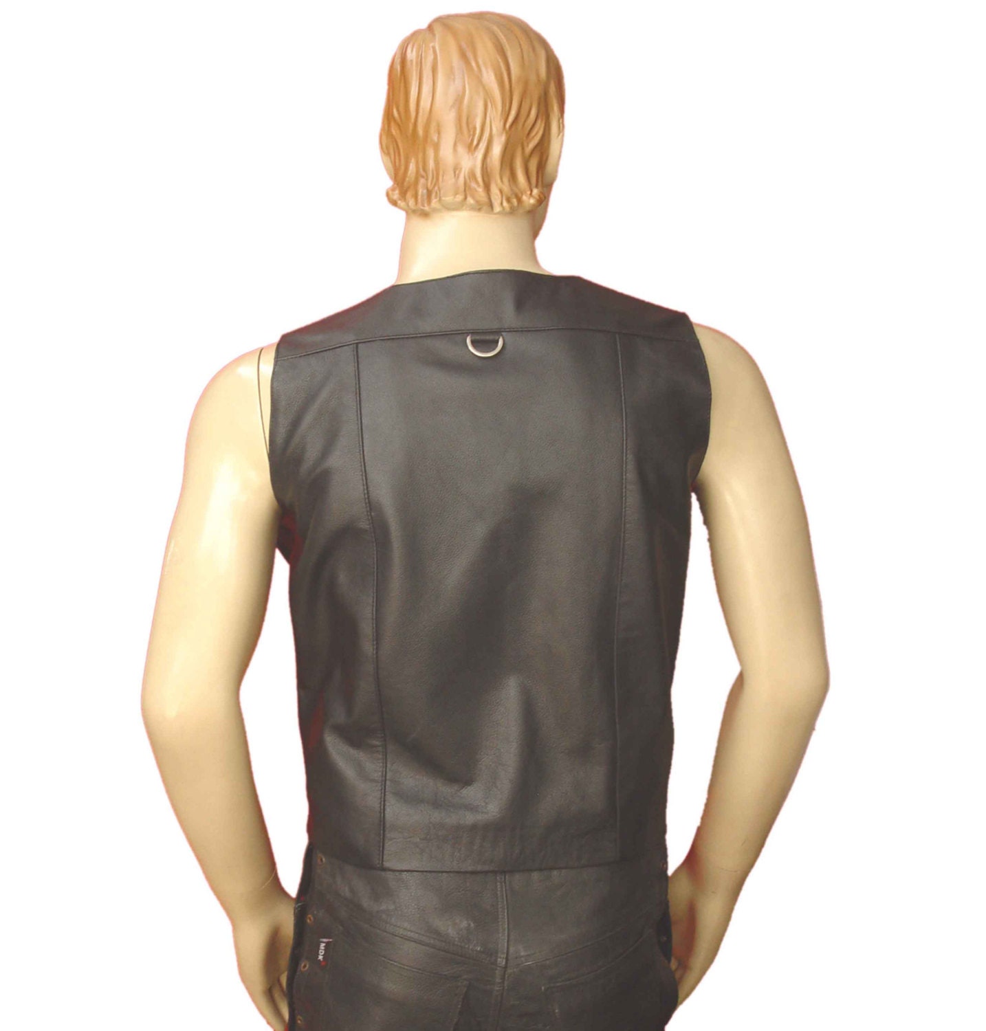 Real Leather Vest With Chain Work BVAN005 Etsy