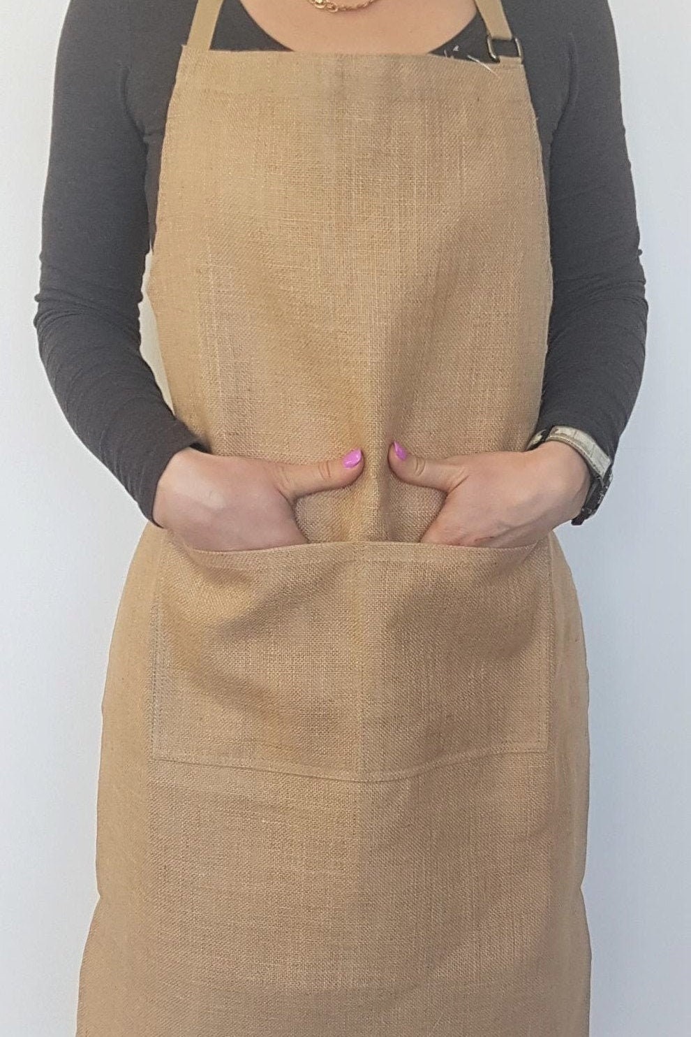 Unisex Hessian Apron Full Length MBR005 Etsy UK