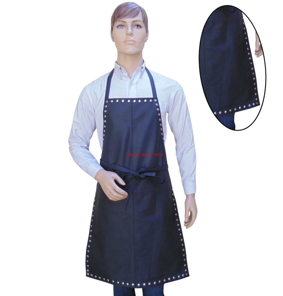 Maßgeschneiderte maßgeschneiderte Leder Schürze mit rund um | Etsy