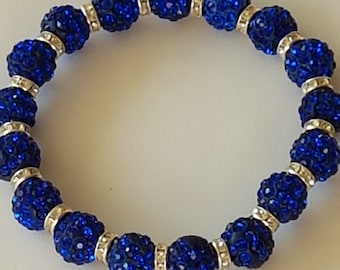 Shamballa Bracelet, Shamballa Beads, Blue Bracelets, Shamballa, Bracelets, Jewellery, Jewelery, Blue Beads, Fashion Jewelery,