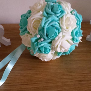 7&quot; Wedding Pomanders, Wedding Flower Balls, Flower Girl Kissing Ball,  Bouquet Alternative