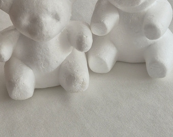 Polystyrene Bear Shapes
