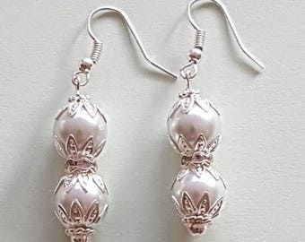 Wedding Pearl Earrings, Earrings, Bridesmaid Gift, Wedding Earrings, Pearls, Pearl Earrings, White Pearls, Wedding Jewellery