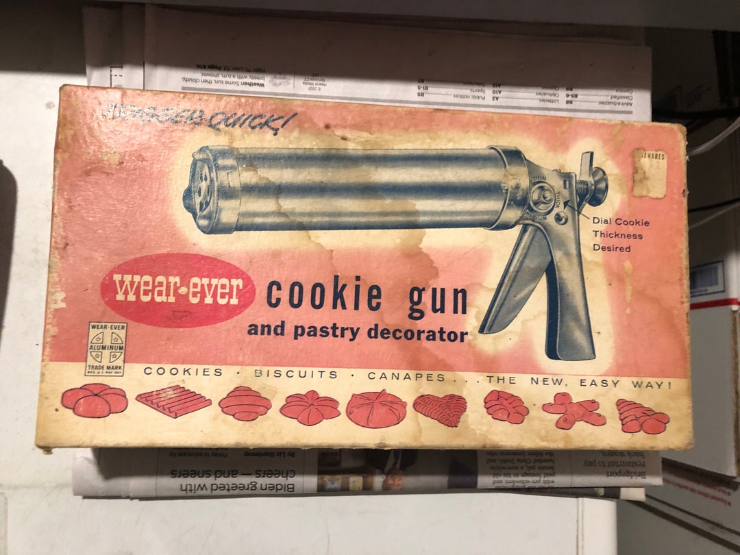 Wearever Cookie Gun Press Cookie Pastry Decorator Press Etsy