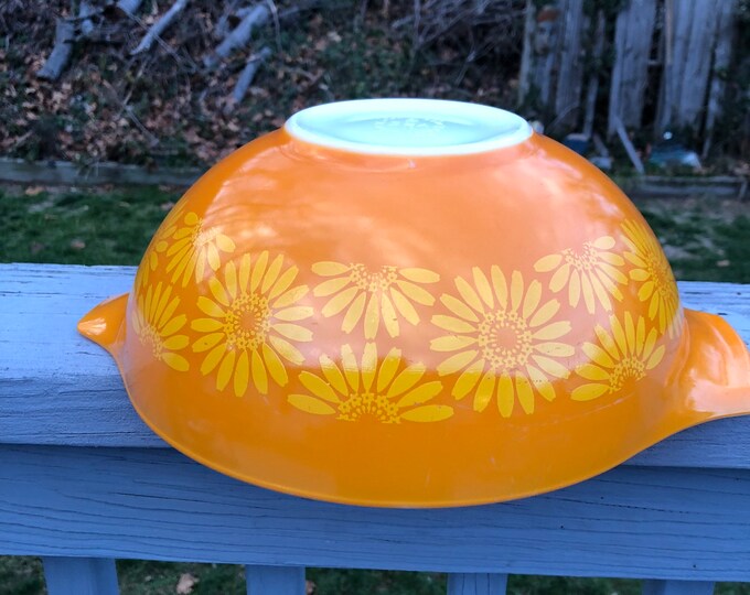 Rare Sunflower Daisy Cinderella 4 Quart Mixing Bowl 444 Etsy