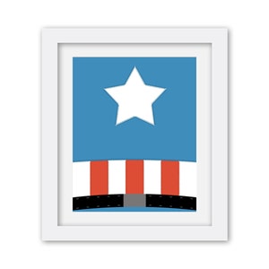Super Hero Digital Prints/ Avengers/ Captain America/ Ironman/ Hulk/ Thor/ wall art