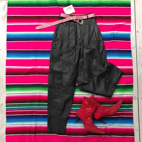 Killa 80s JAG deadstock leather pants. XSmall