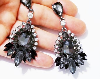 Autrichien Cristal rose Lustre Boucles D'Oreilles Mariage Mariée Demoiselle d'honneur Parti Bal Autrichien Cristal rose Lustre Boucles D'Oreilles Mariage Mariée Demoiselle d'honneur Parti Bal