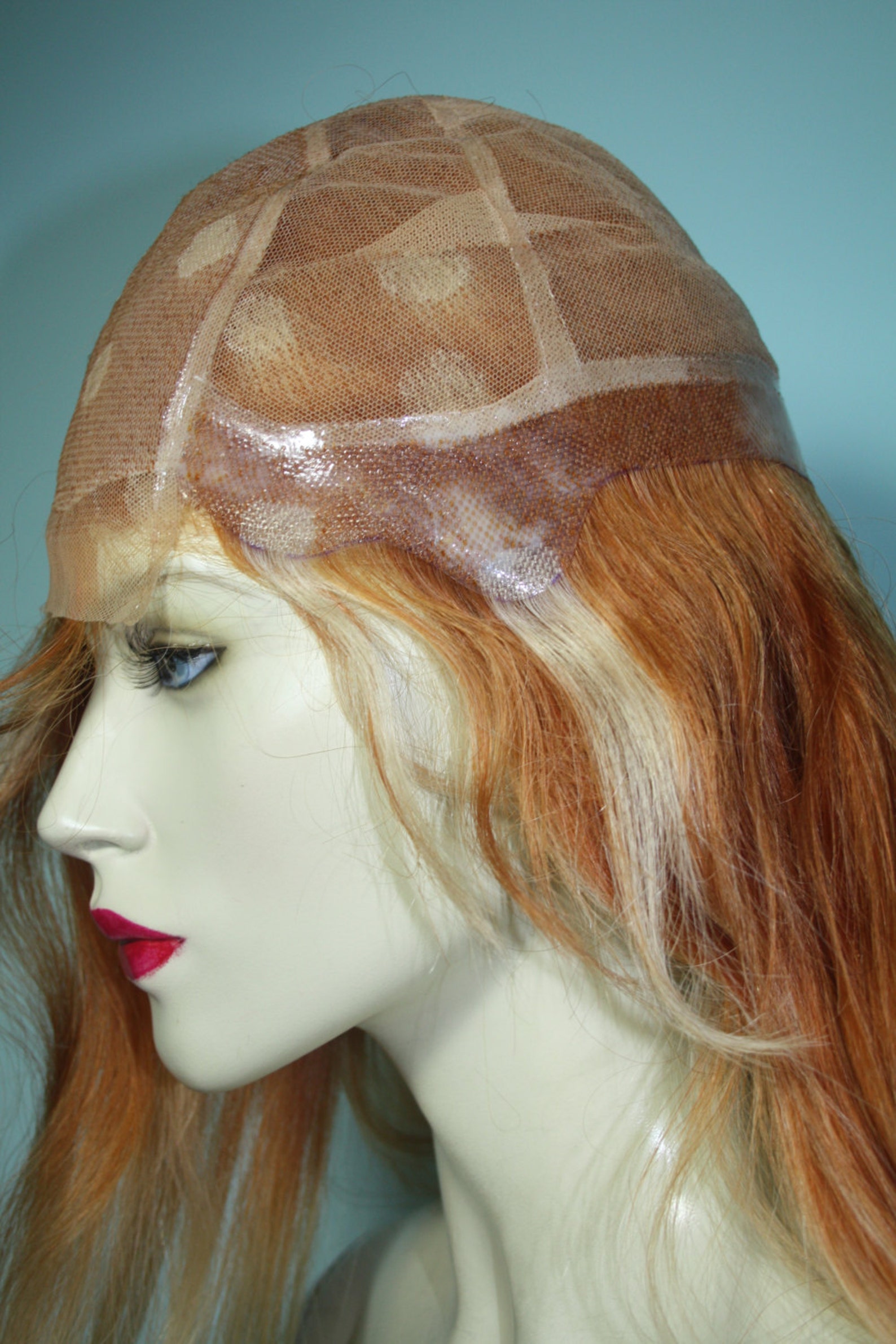 Remi Remy Full Lace Wig Silk Top PU Thin Skin Auburn Blonde | Etsy