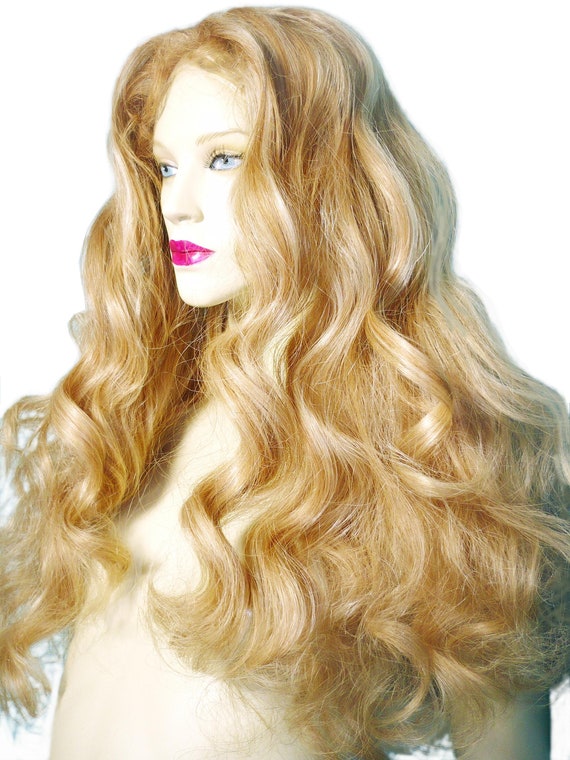 Blonde Mix 613 27 Curly Wavy Glueless Lace Wig Human Hair Remi Etsy Blonde Mix 613 27 Curly Wavy Glueless Lace Wig Human Hair Remi Etsy