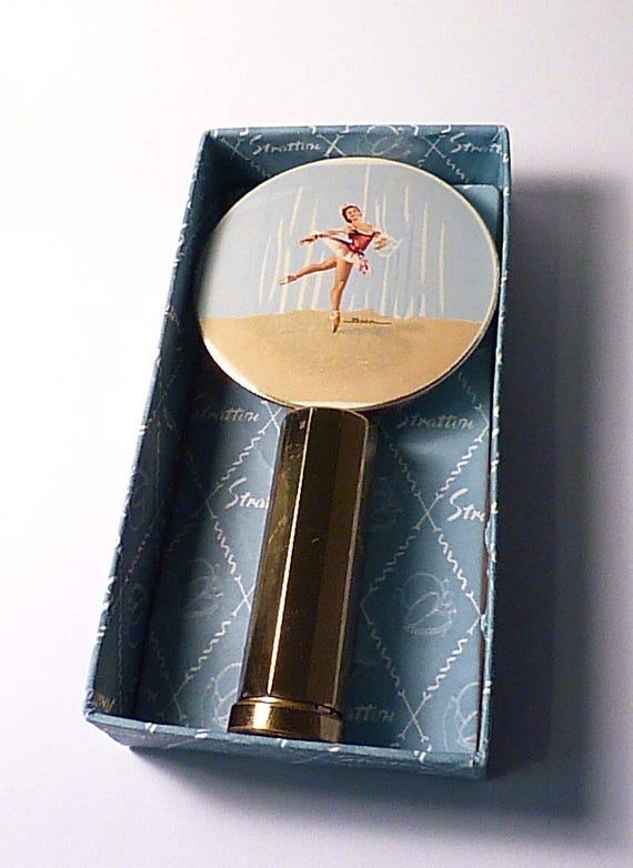 Stratton ballet compact mirror rare Stratton balle
