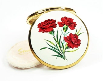 Xmas Gift For Mum / BFF Gift Unused Stratton Powder Compact 1960s