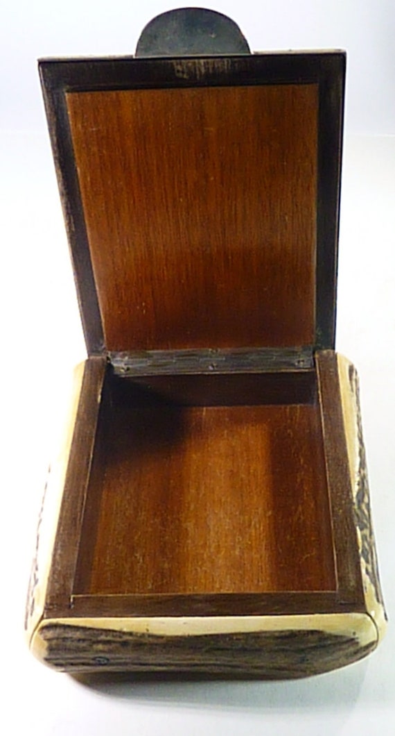 Antique Table Snuff Austrian NIELLO 900 SILVER & … - image 3
