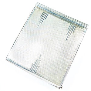 Solid Silver Art Deco Compact Mirror MAPPIN & WEBB 1935