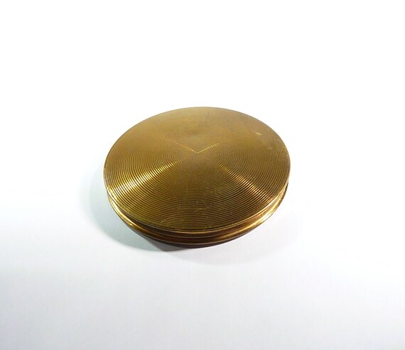 Rare Powder Compacts Stratton Compact Mirror Silk… - image 5