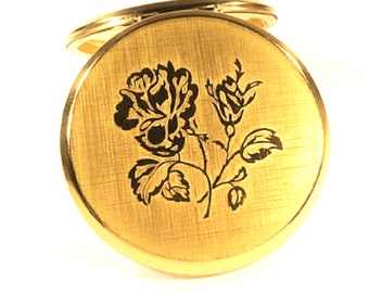 21st Brass Wedding Anniversary Gift For Her Unused Stratton Compact