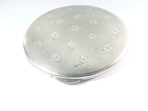 Sterling Silver Kigu Compact Mirror