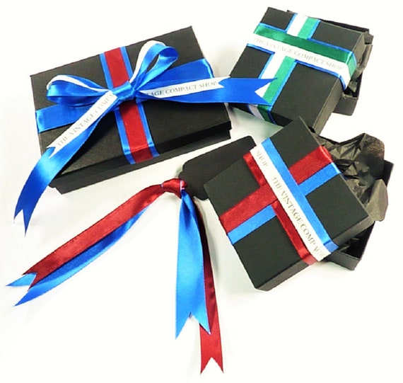 Vintage Solid Silver Compact Mirror Guilloche Ena… - image 10