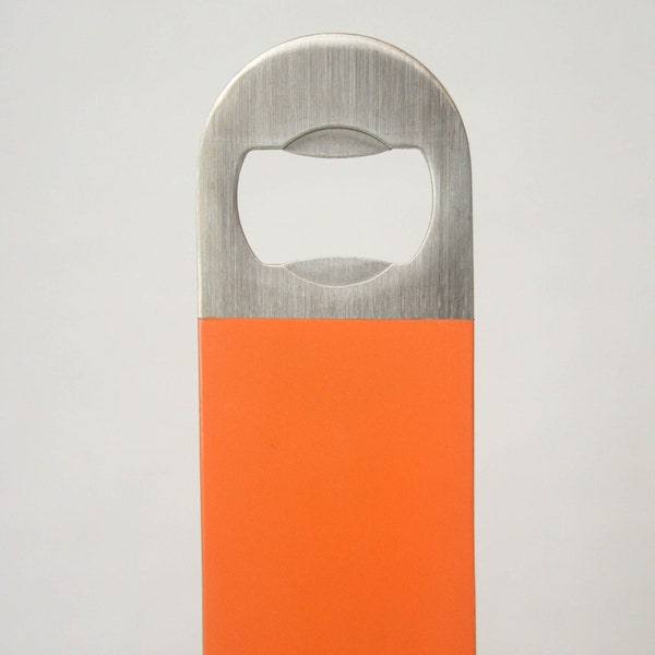 Bottle Opener - Orange, Masculine, Industrial