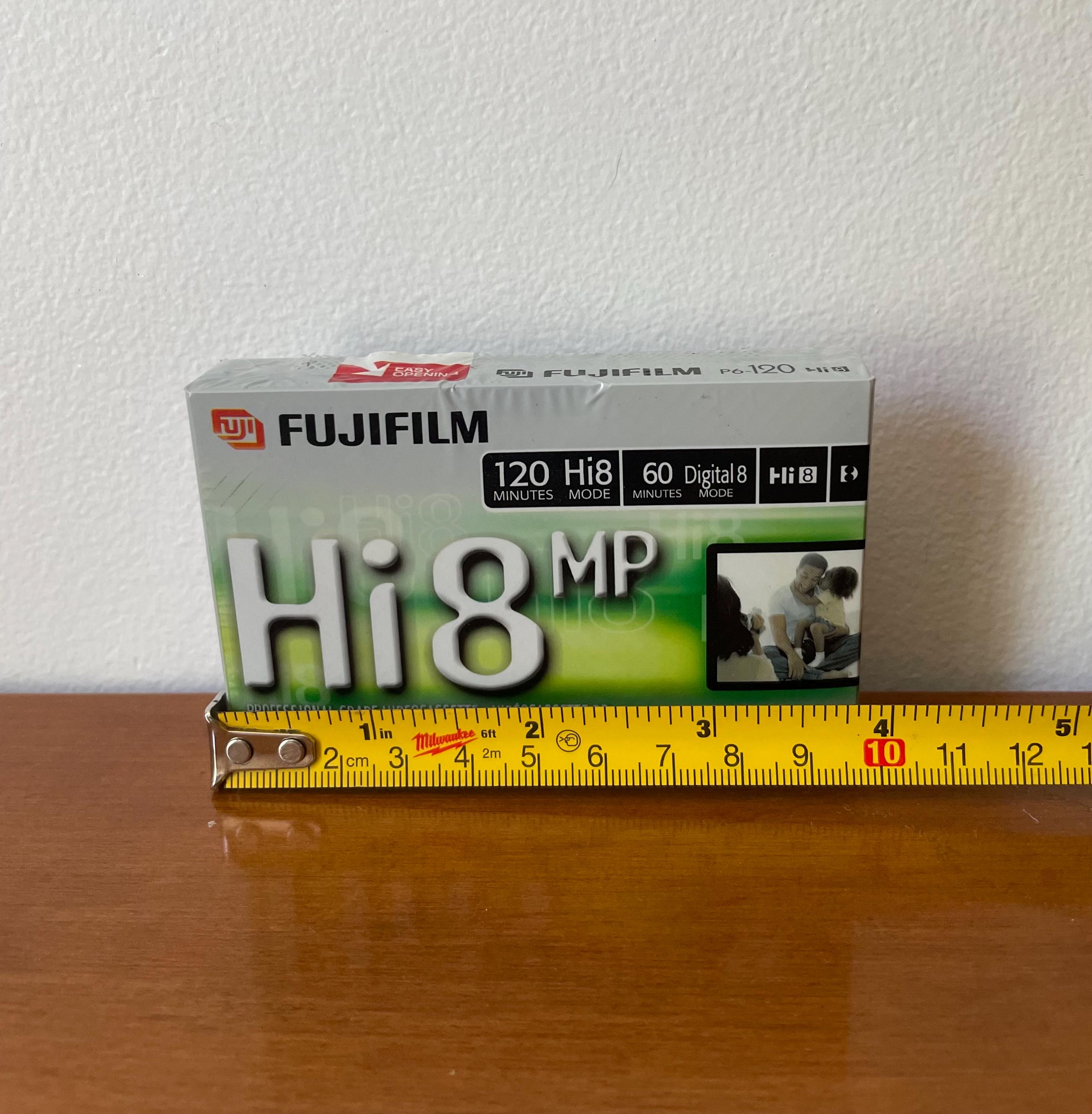 Fujifilm Hi8 MP Professional Grade Videocassette Tape, 60 Minutes