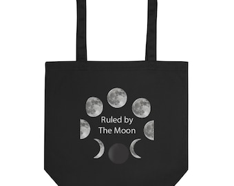 Ruled by the moon cycle Eco Tote Bag