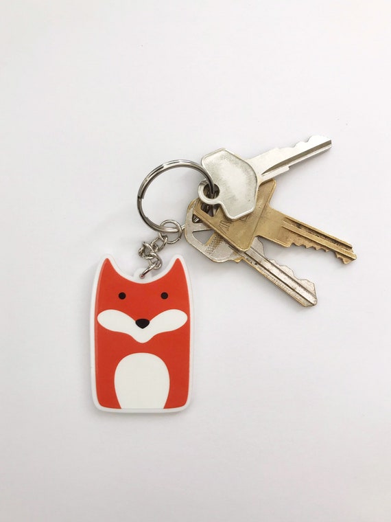 fox keychain
