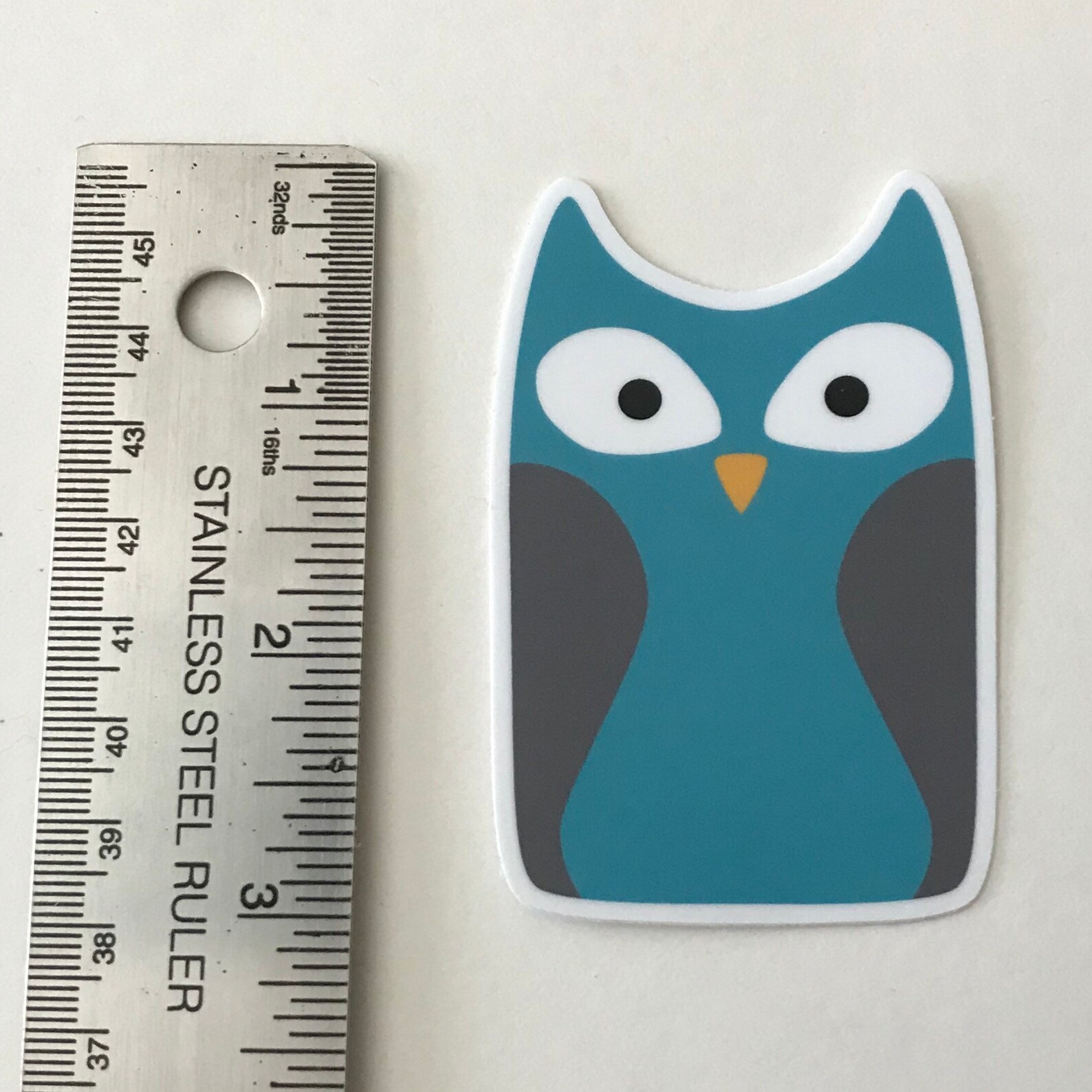 Owl Sticker Animal Laptop Stickers Diecut Vinyl Stickers Etsy