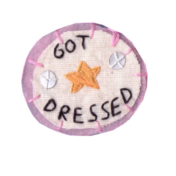 Little Victories 'Got Dressed' Patch