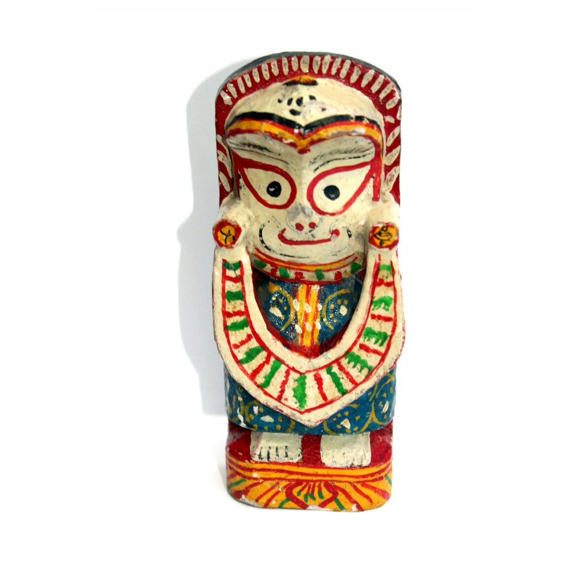 Balabhadra Icon. Balabhadra Folk Figure. Brother to Etsy