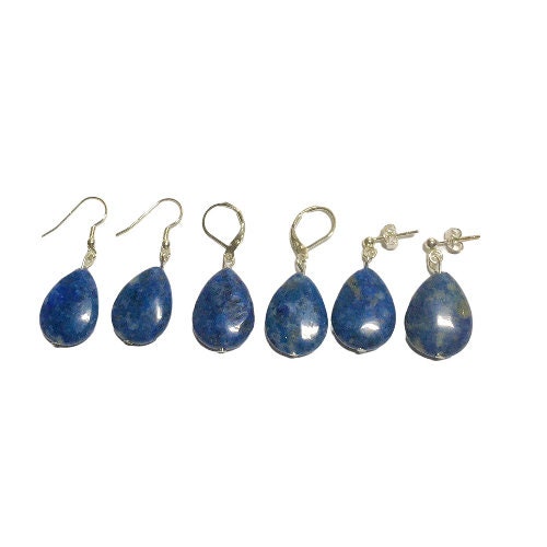 Marineblaue Wassertropfen-Ohrringe Für Damen – Leichte Ohrhänger Aus Kupfer, Perfekt Als Geschenk