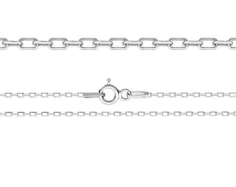 Kette 925er-Silber Schmuck Silberkette Halskette Ankerkette Damen Herren Kinder 45 cm - 60 cm