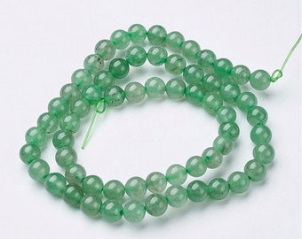 Natural green aventurine beads strand 6 mm /8 mm /10 mm