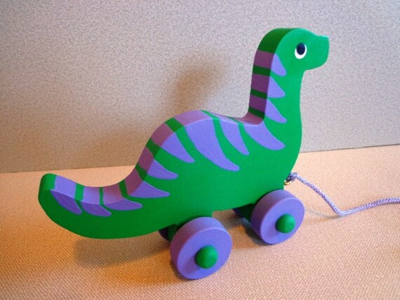 dinosaur pull toy