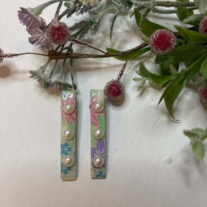 Chiyogami Japanese Hair Clip - Medium 1.5&quot;