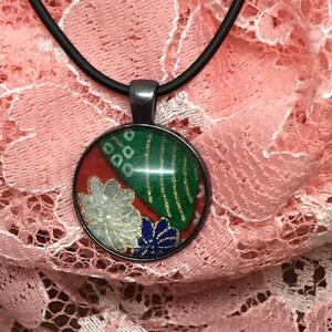 Japanese Chiyogami Pendant
