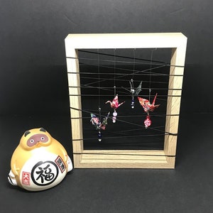 Japanese Origami Cranes in Frame